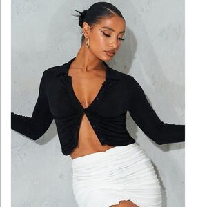 PrettyLittleThing Black Top